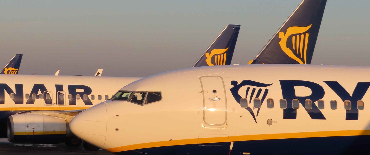 Ryanair-Flugzeuge: In Spanien gibt es einen Konflikt in der Kabine.