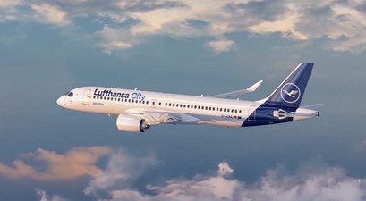 Airbus A220-300 von Lufthansa City Airlines: Die ersten Flüge sollen am 1. Februar starten.