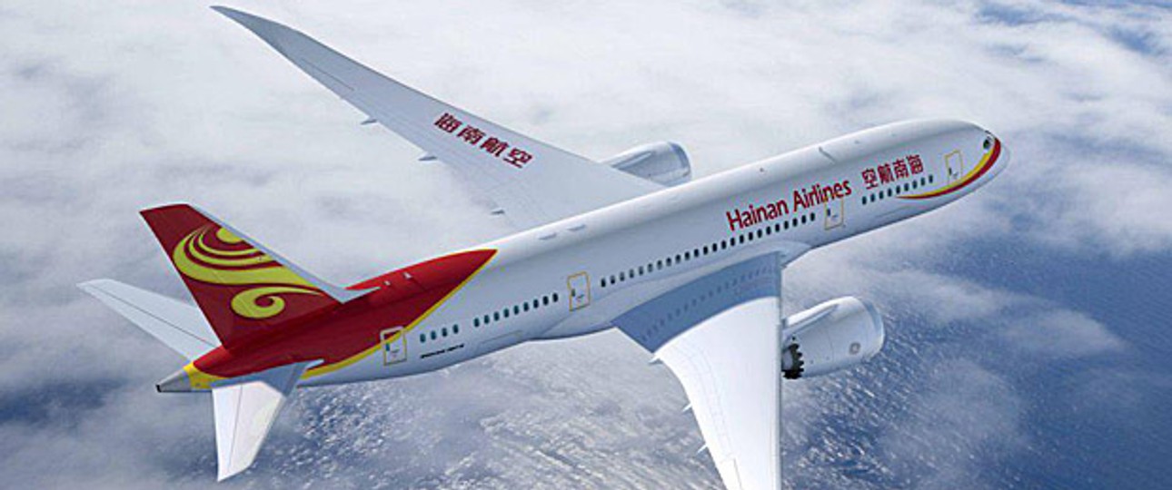 Jet von Hainan Airlines: Nächstes Ziel Kenia.