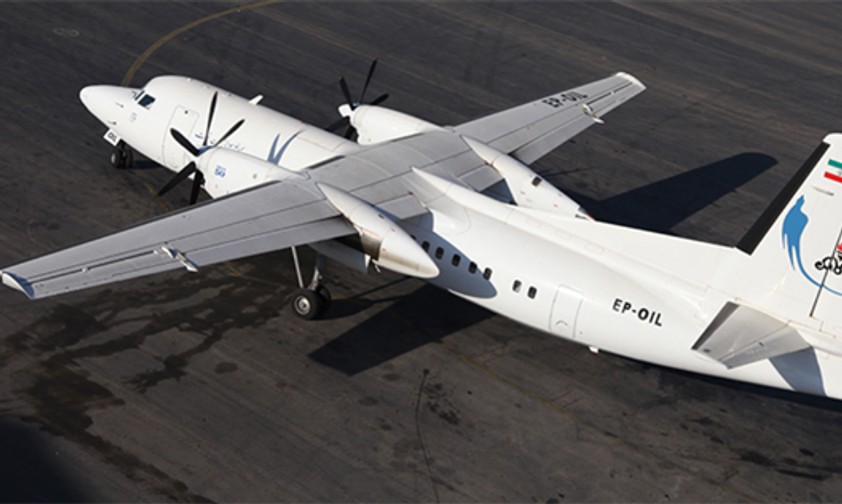 Fokker 50 von Naft Airlines: Die Fluggesellschaft will Jets von Airbus.