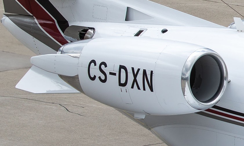 Flugzeugregistrierung CS: In welchem Land ist dieser Businessjet angemeldet?