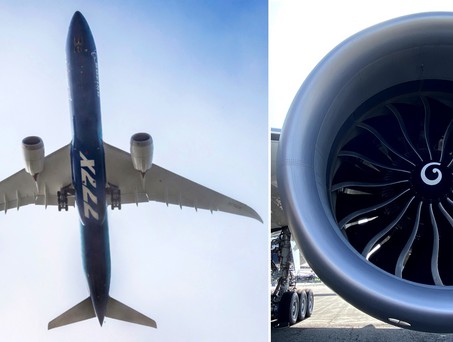 Boeing 777X und das riesige Triebwerk GE9X: Bald wieder in der Luft?
