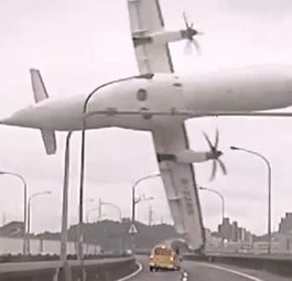 Unglücksflugzeug von Transasia: Das Sicherheitsmanagement der Airline steht in der Kritik.