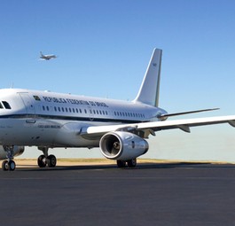 Der Airbus A319CJ der brasilianischen Regierung: Größere Reichweite gesucht.