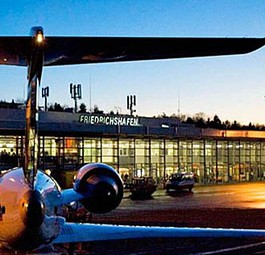 Flughafen Friedrichshafen: Er glaubt, dass es bald wieder besser wird.