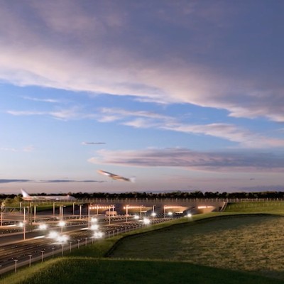 Konzept: Die neue Piste in London Heathrow soll über die Straße führen.
