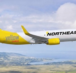 Frachtflugzeug von Northeast Airlines: So soll es aussehen.