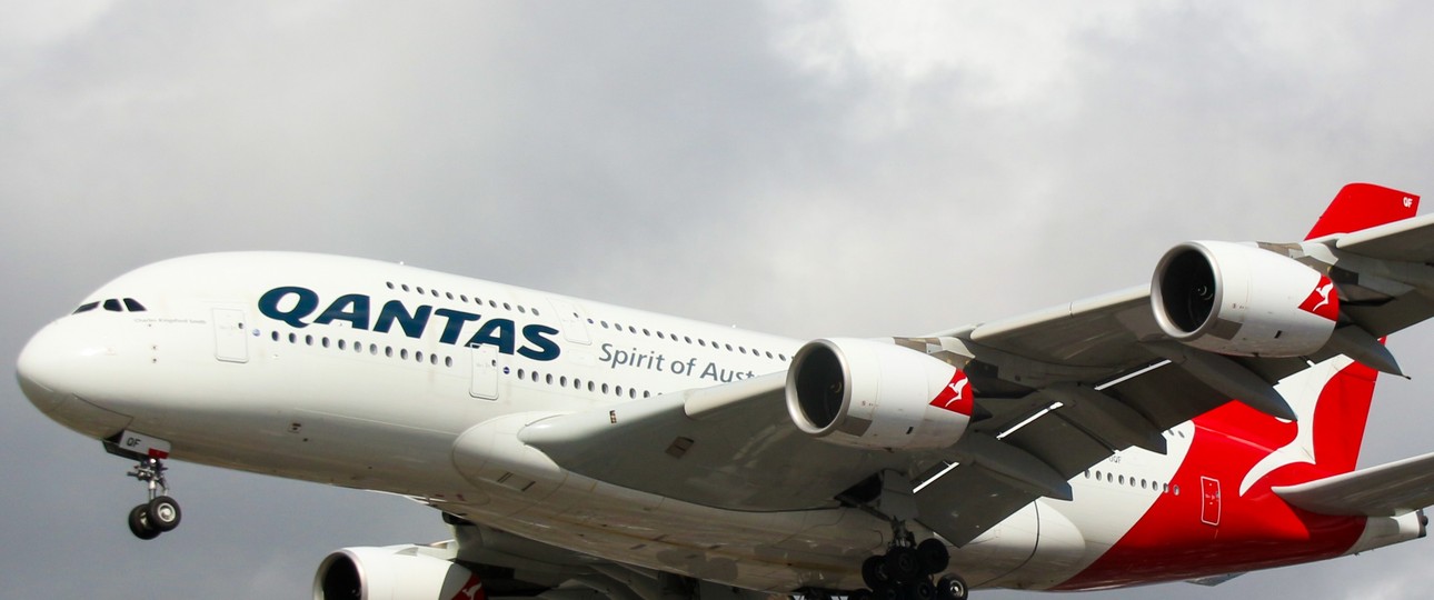 Airbus A380 von Qantas: Mehrheitlich am Boden.