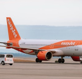 Airbus A320 von Easyjet: Probleme mit EES in Mailand.
