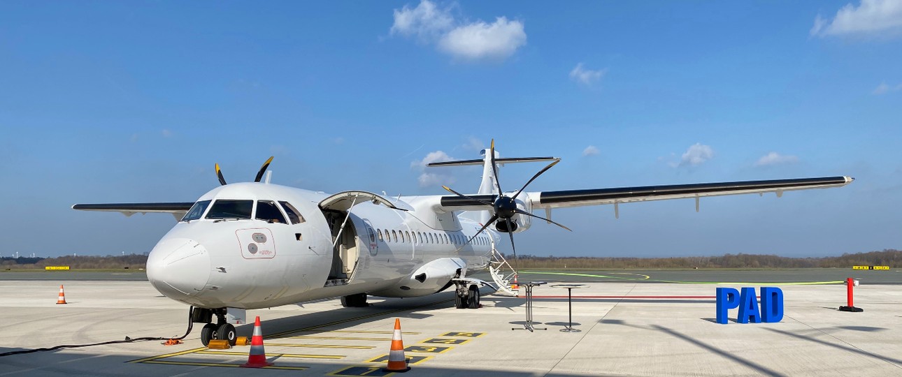 ATR 72 von Chalair in Paderborn: Flog zum Start für Green Airlines ...