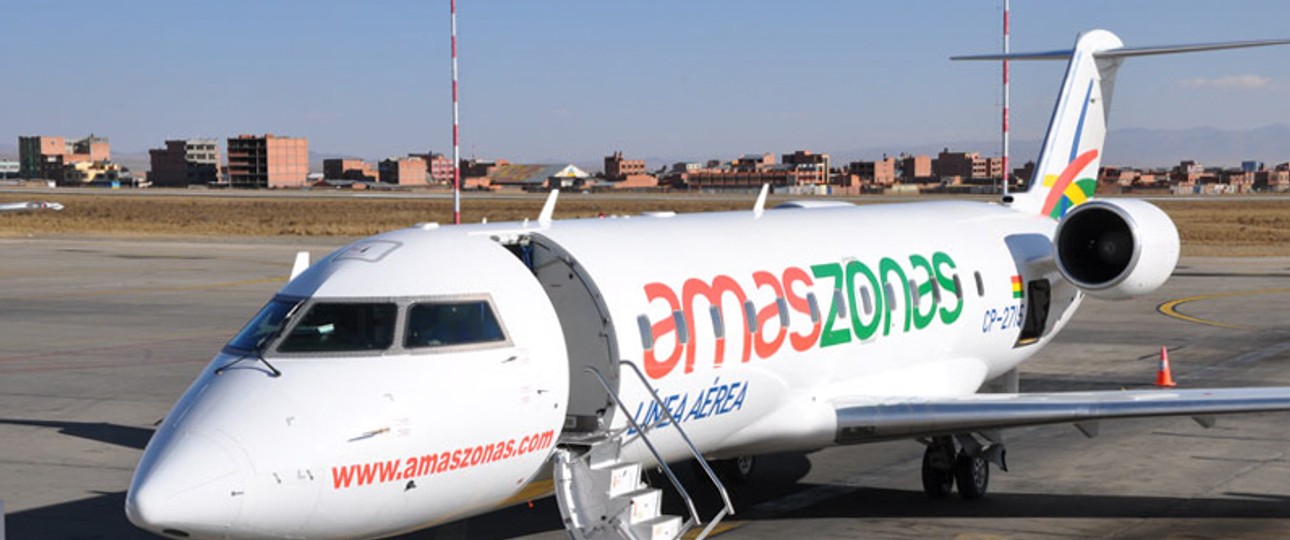 Bombardier CRJ 200 von Amaszonas: Flottenerneurung mit Embrear E190