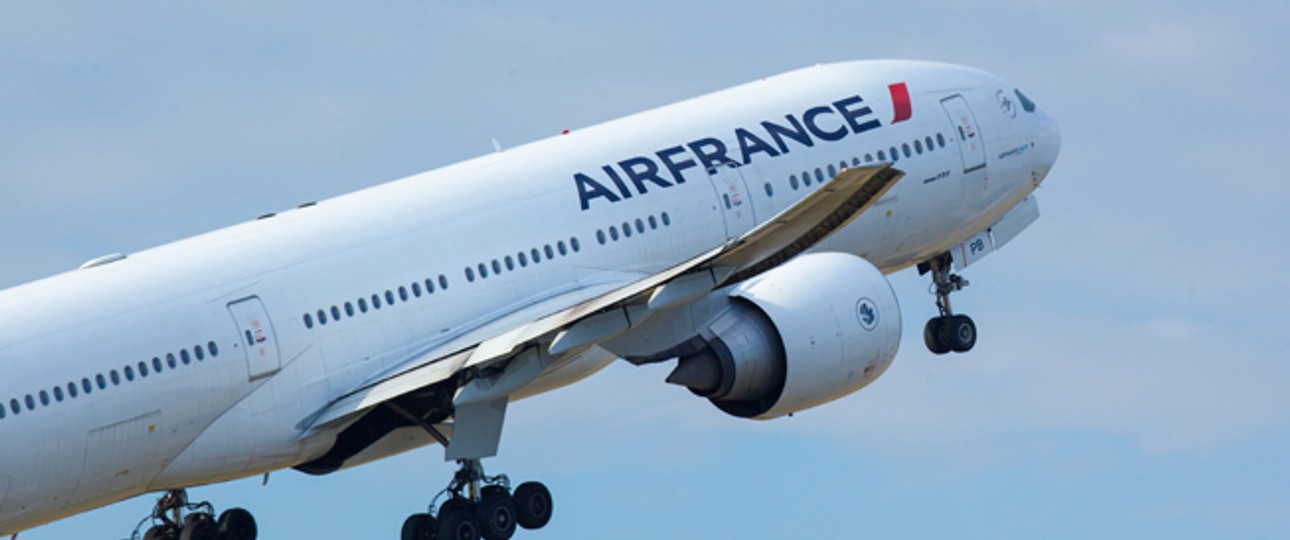 Flugzeug von Air France: Am Donnerstag werden etliche am Boden bleiben.