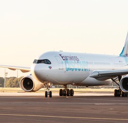 Airbus A330 von Eurowings Discover: Mehrere Flüge wurden umgeleitet oder gestrichen.