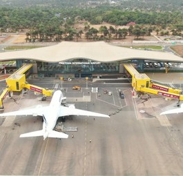 Vorfeld des Freetown International Airport: Bald soll es mehr Verbindungen nach Europa geben.