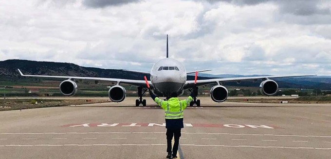 Lufthansa stellt zudem ihre gesamte A340-600-Flotte in Teruel ab.