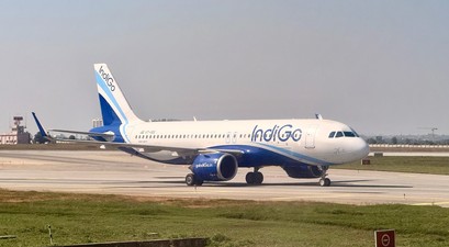 Airbus A320 von Indigo: Der Flugplan der Airline ist fast komplett zusammengebrochen.