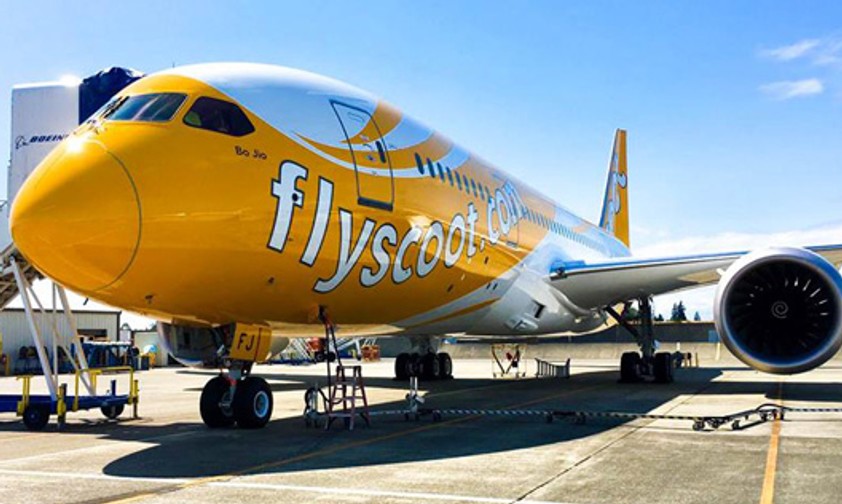 Dreamliner von Scoot: Ab Juni zwischen Berlin und Singapur im Einsatz.