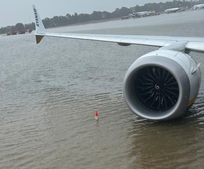 Flughafen Palma: Notfallplan für Überschwemmungen aktiviert.