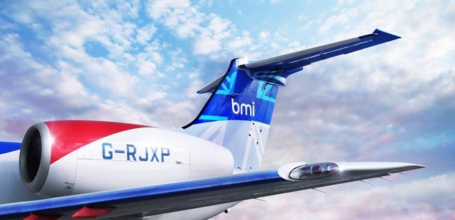 Flieger von BMI Regional: Künftig auch in Saarbrücken zu Gast.