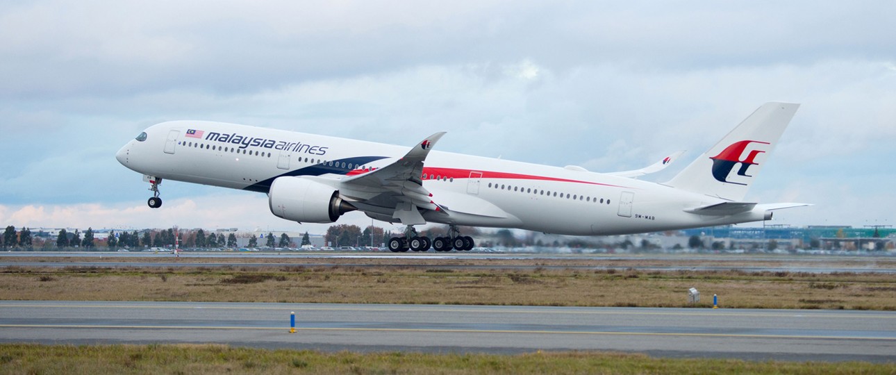 Airbus A350-900: Malaysia Airlines least den Jet von der Air Lease Corporation.