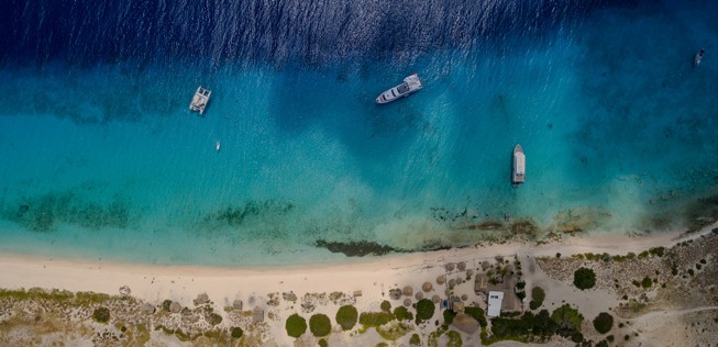 Curaçao von oben: Interessant für Airlines.