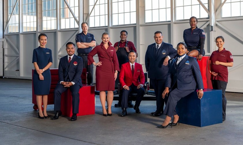 Delta Air Lines: Die Fluglinie kleidet ihr Personal neu ein.