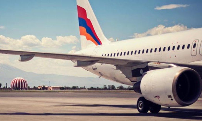 Flieger von Air Armenia: Derzeit besitzt die Fluglinie kein Flugzeug mehr.