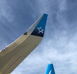 Die Fluggesellschaft spart so 30 Prozent an Treibstoff.