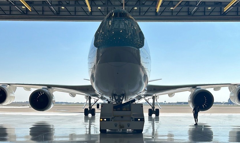 Ex-Korean-747-8: Bald ein Doomsday Plane.