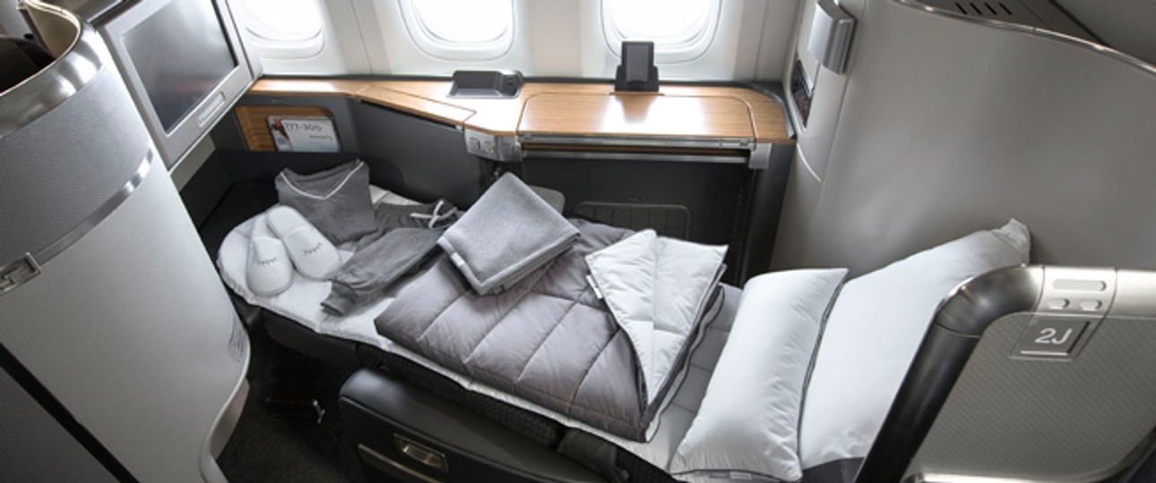 <p style="text-align: left;">Schlafen bei American Airlines: Das neue Bettzeug kommt vom erfolgreichen Start-up Casper.</p>
