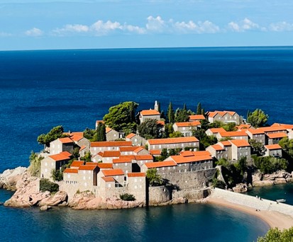 Privatinsel Sveti Stefan mit Hotelresort