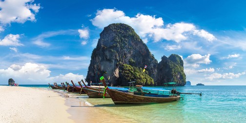 Sonnenbaden an den Traumstränden von Thailand