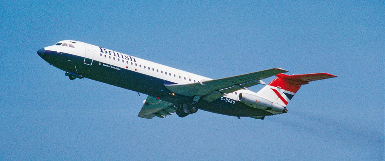 British Airways verwendete die BAC 1-11 auf zahlreichen Europastrecken. Neben sechs «kurzen» BAC 1-11 hatte noch ihre Vorgängerin BEA British European Airways 18 Exemplare der gestreckten Version 500 bestellt. Später erweiterte British Airways die Flotte durch Zukäufe und infolge der Fusion mit BCAL British Caledonian auf insgesamt 40 Einheiten, darunter die BAC 1-11-539GL G-BGKG (13.7.85).