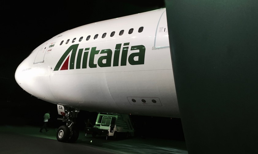 Airbus A330 vonAlitalia: Die marke bleibt weitgehend in der Schublade