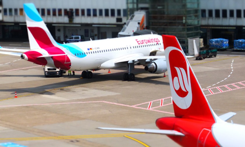 Airbus in Düsseldorf: Eurowings holt Niki an Bord.