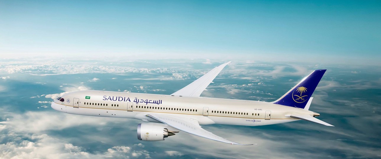 Dreamliner von Saudia: Fliegt erstmal nicht mehr nach Kanada.