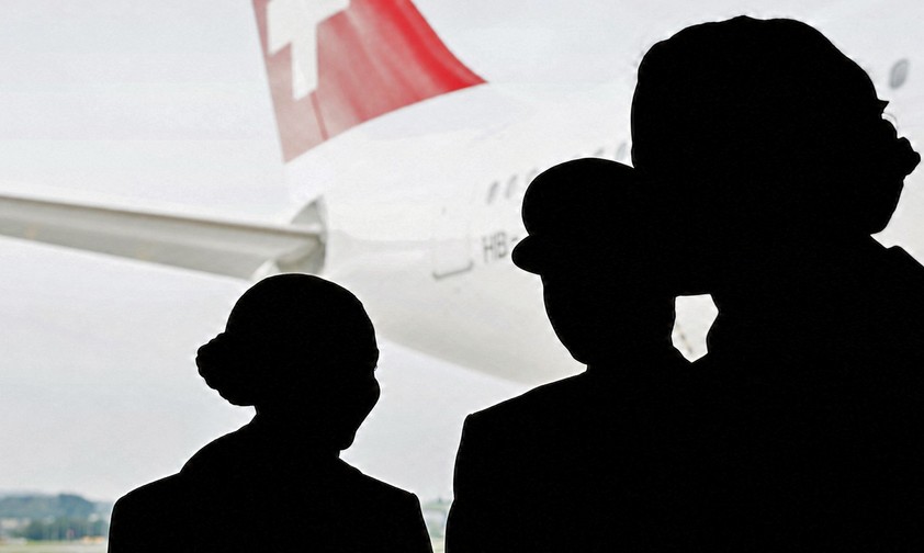 Angestellte von Swiss: DIe Stimmung ist gereizt.