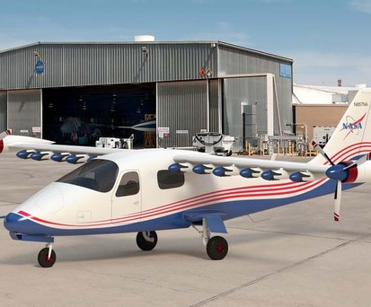 X-57 Maxwell: Die Nasa will den vollelektrischen Versuchsflieger noch dieses Jahr abheben lassen.