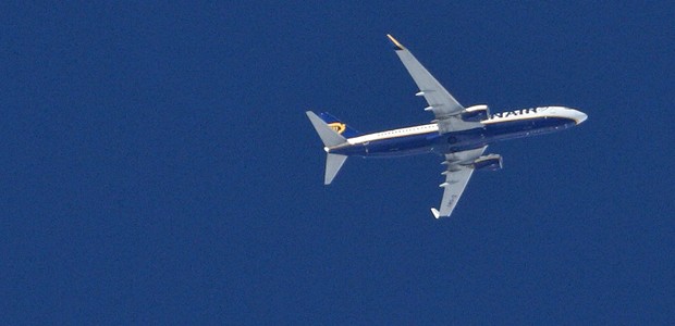 Boeing B737-800 von Ryanair im Flug: Zuwachs für die Flotte.