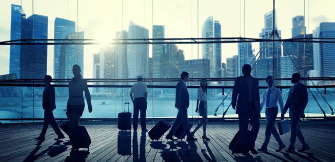 Businessreisende: Zurückhaltender Optimismus.