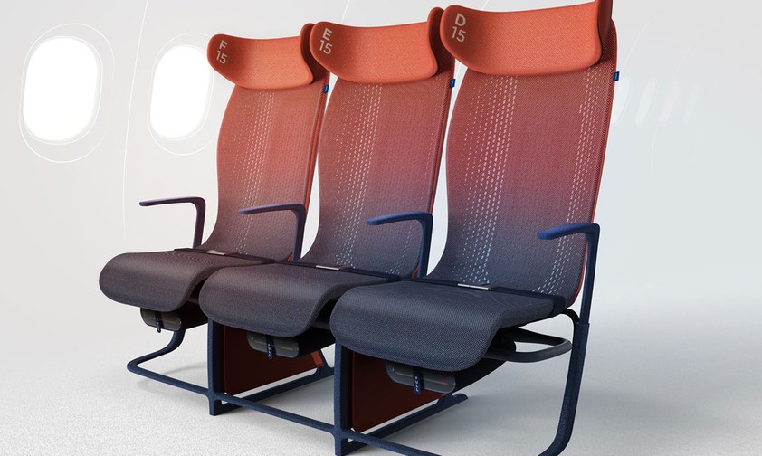 Sitzkonzept Move: Die Designfirma Layer entwickelt es im Auftrag von Airbus.