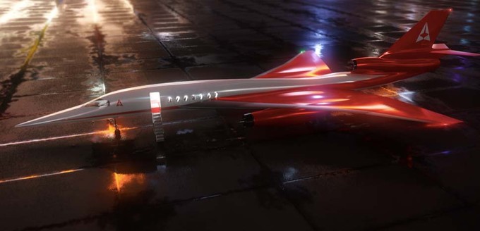 Aerions Supersonic Flieger: Die Firma macht bereits Tests im Windtunnel.