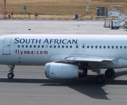 Airbus A320 von South African Airways: bisher nur als Ceo-Version in der SAA-Flotte.