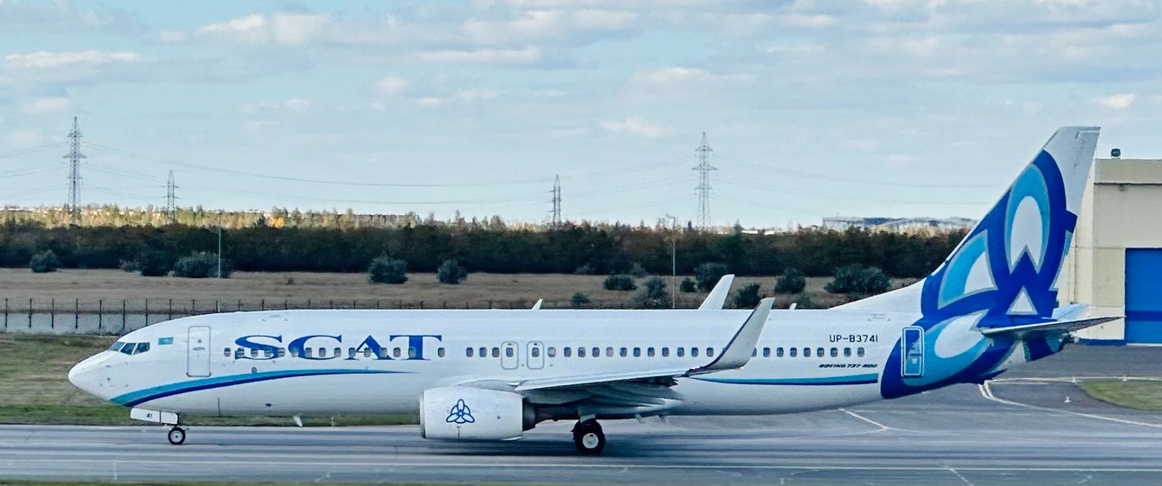 Boeing 737-800 von Scat: Bald auf dem Weg nach Wien?