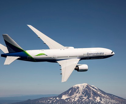 Boeings Ecodemonstrator: 50 Erfindungen werden an Bord getestet.