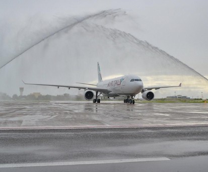 Flugzeug von Air Italy: Für immer am Boden.