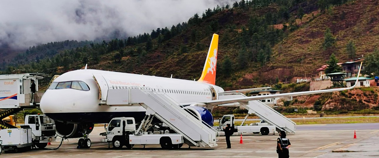 Airbus A320 Neo von Drukair: Kleine, aber feine Flotte.