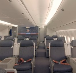 Die aktuelle Business Class in der Boeing 777-300 ER Turkish Airlines: Neue in Arbeit.