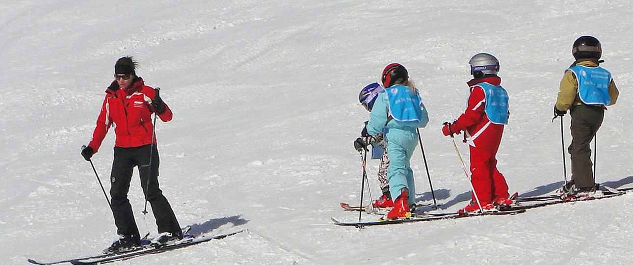 Skilehrerin: Sie kann im Sommer in die Luft.