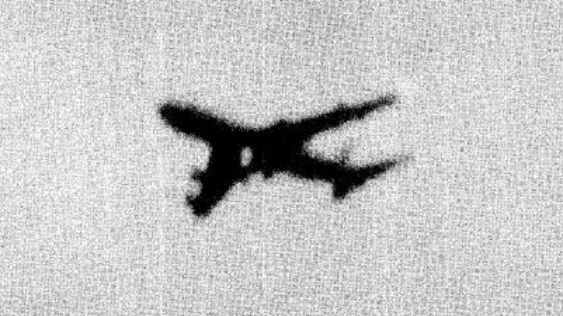 Foto des Unglücksfliegers: Klar zu erkennen ist, dass das Leitwerk fehlt.